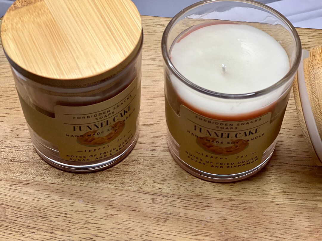 Funnel Cake Candle Etsy