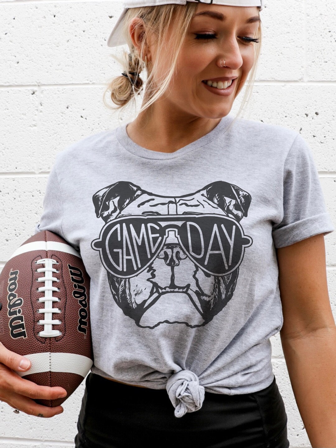 Bulldogs Colorful Mascot Graphic Tee main image 0