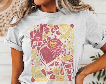 Kansas City Football T-shirt: Retro Game Day Tee