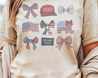 Trump Coquette T-Shirt: Vintage Political Tee