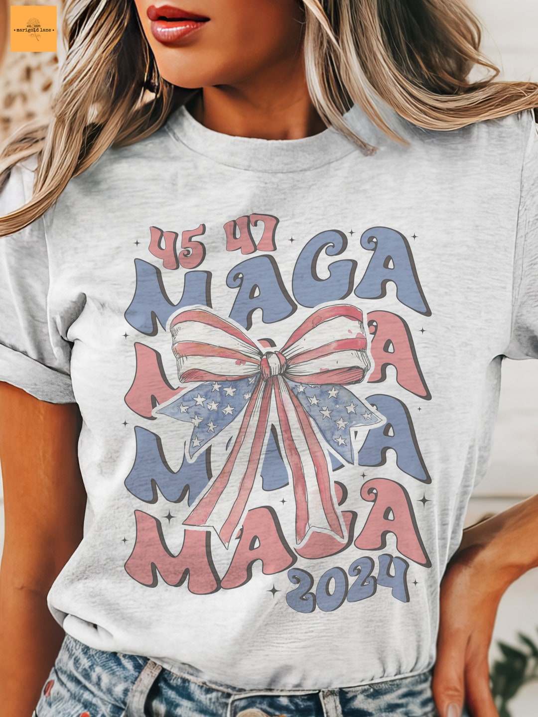 Tee-shirt Anti-Trump / Anti-MAGA - Coton, Manches Courtes, Col Rond - Neuf Avec étiquettes - Marque BiggysECommerce