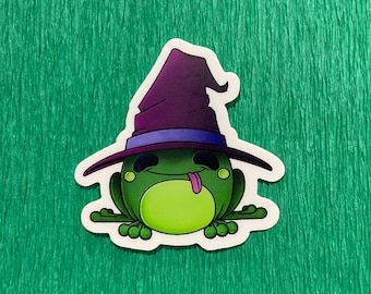 Witchy Toad Sticker