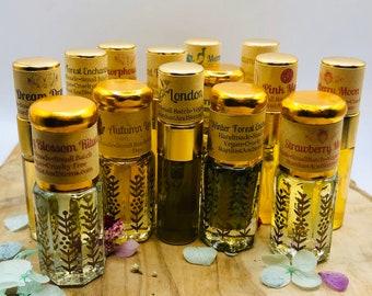 Pick Your Own Perfume Sample Discovery Set, Custom Fine Fragrance for Men & Women, Travel Atomizer Mini Bottles, Paraben-Free, Indie Magic