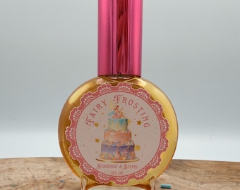 FAIRY FROSTING Sweet Vanilla Gourmand Dessert Perfume- Honey Marmalade, Powdered Sugar, Caramel, Buttercream Cupcakes, Handmade Fragrance
