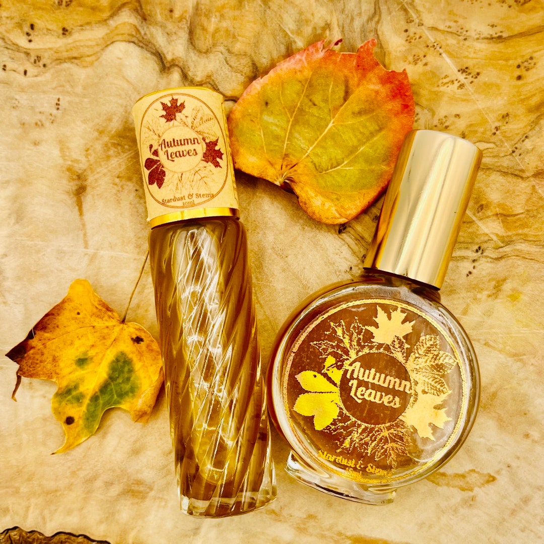 AUTUMN LEAVES Fall Perfume Oil or Atomizer Spray, Halloween Fragrance ...
