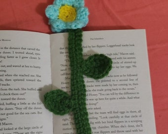Flower bookmark / floral bookmark