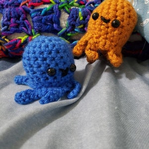 Mini octopus plush