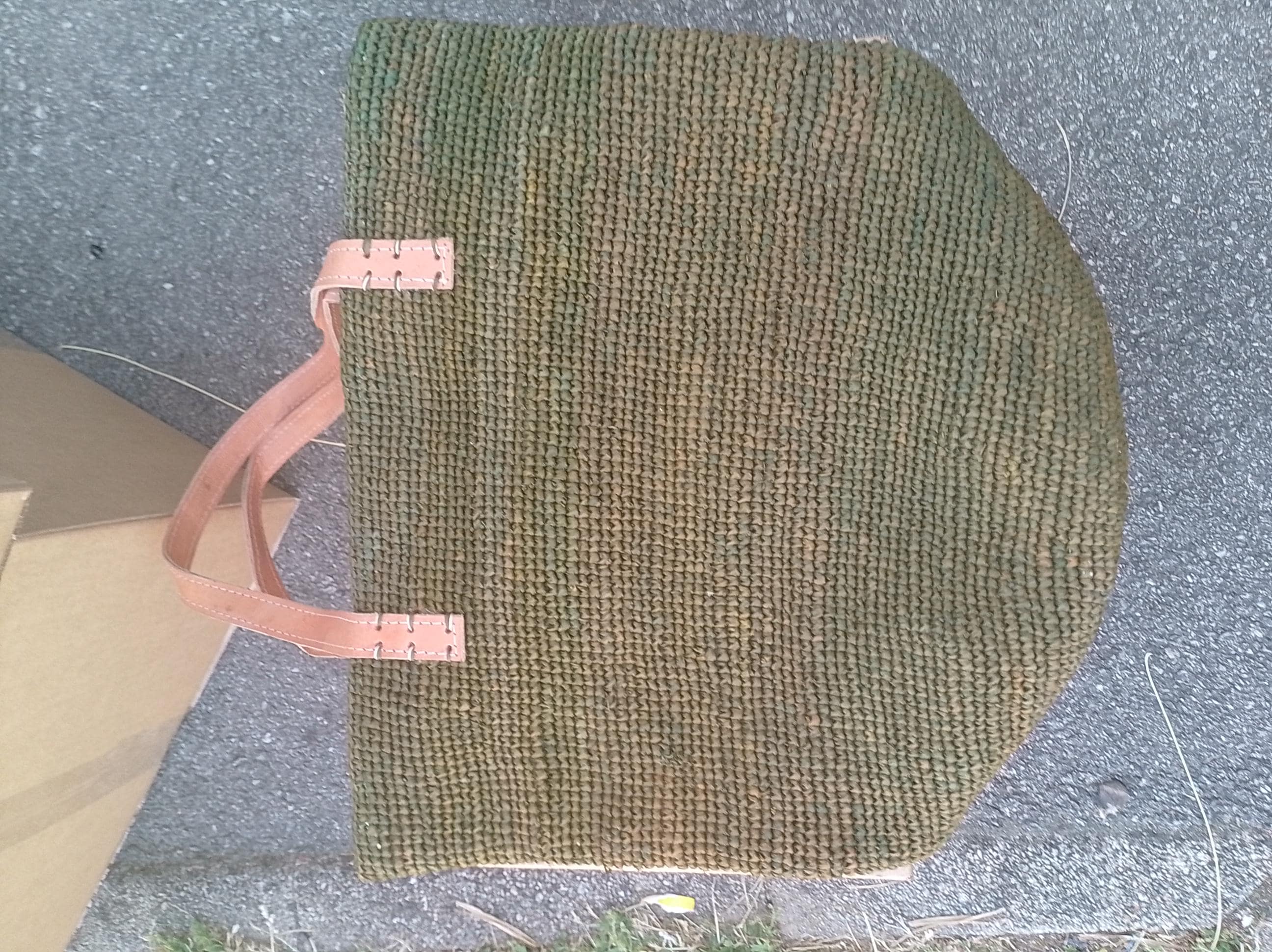 Sac Fourre-tout En Raphia Crocheté De Madagascar - Multicolore Tressé - Marque Gasy - Artisanal