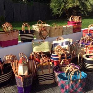 Wholesaler of baskets, shopping bags, beach bags from Madagascar and Morocco, raffia straw, rush, wicker