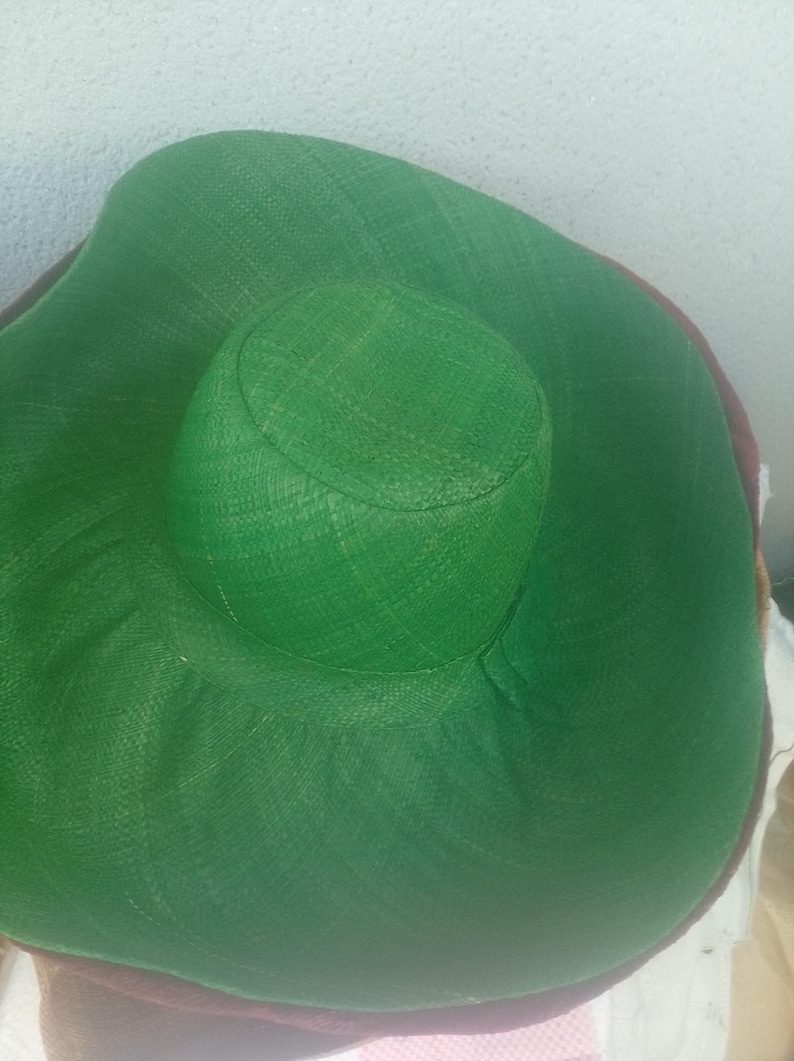 Sombreros de rafia de ala ancha, hechos a mano en Madagascar, sombreros de paja 4