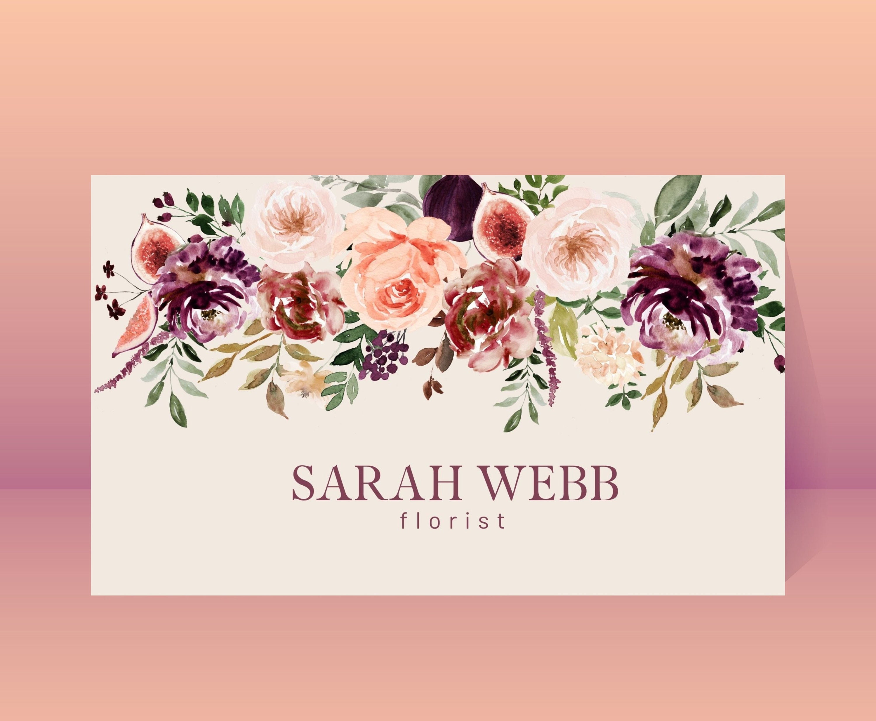 Florist Name Card ubicaciondepersonas.cdmx.gob.mx