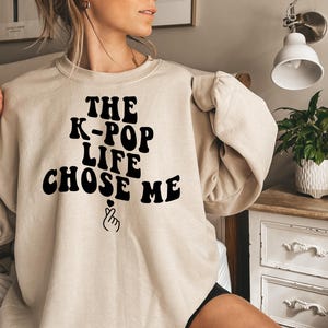 The K-Pop Life Chose Me, Kpop Shirt, Kpop Merch, Kpop Clothing, K Pop T Shirt, Kpop Lover, Cute K-pop T-shirt, In My Kpop Era, Kpop Idol Fan