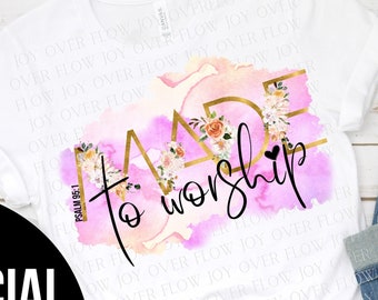 Gemaakt om png te aanbidden, Psalm 95:1, Christelijke png, religieuze png, bijbel vers png, aquarel png, schrift png, sublimatie ontwerpen, mok png