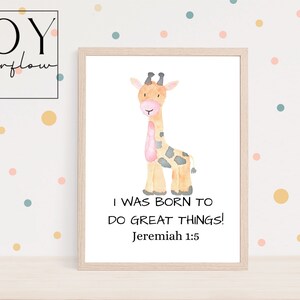 Kids Affirmations, Scripture Artwork, Kids Printable Art, Bible Verse Wall Art, Nursery Wall Art, Printable Wall Art, Scripture Art