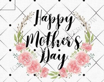 Feliz Día de la Madre, Acuarela png, Sublimación png, Madres png, mamá png, regalo para mamá, png para sublimación, taza de café png, momlife png