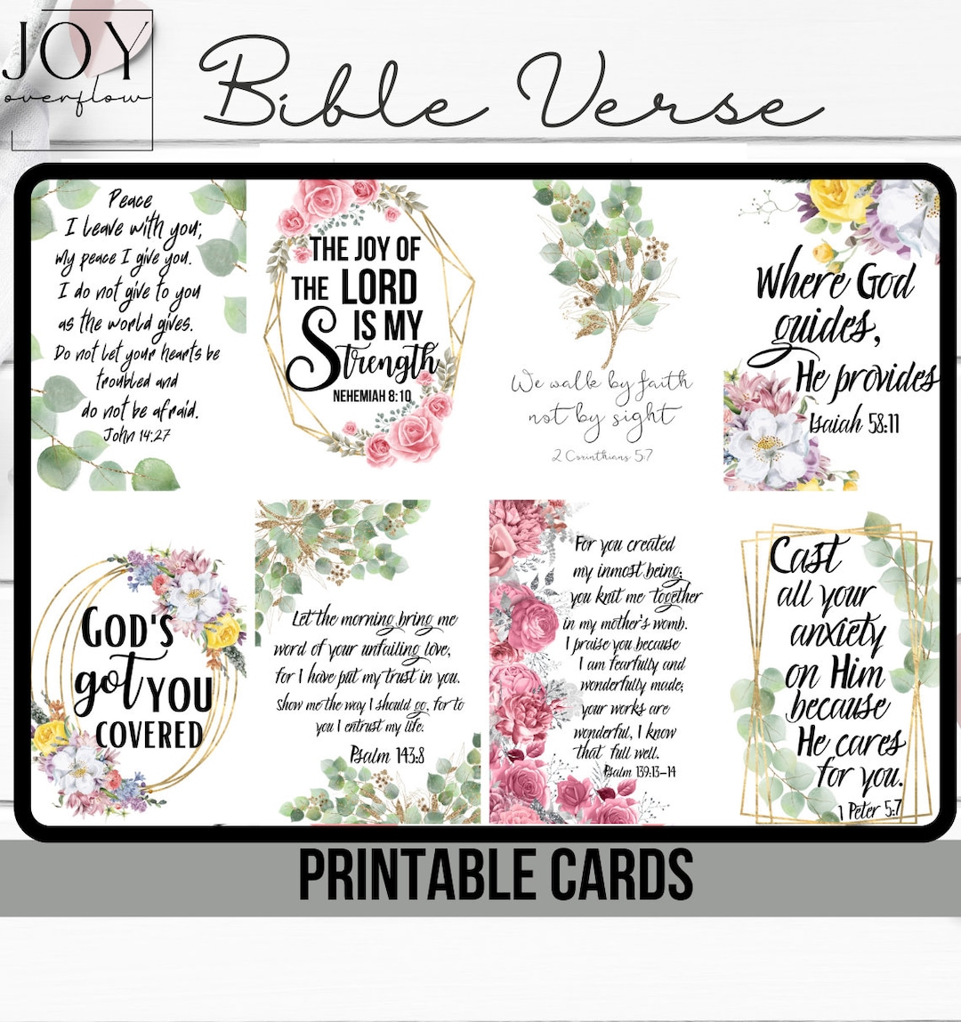 Peace I leave with you | Cast all your anxiety {Pouch} Peace I leave with you | Cast all your anxiety {Pouch}