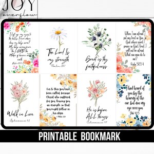16 Mini Scripture Cards, Inspirational Cards, Set of 16 Bible Verse ...