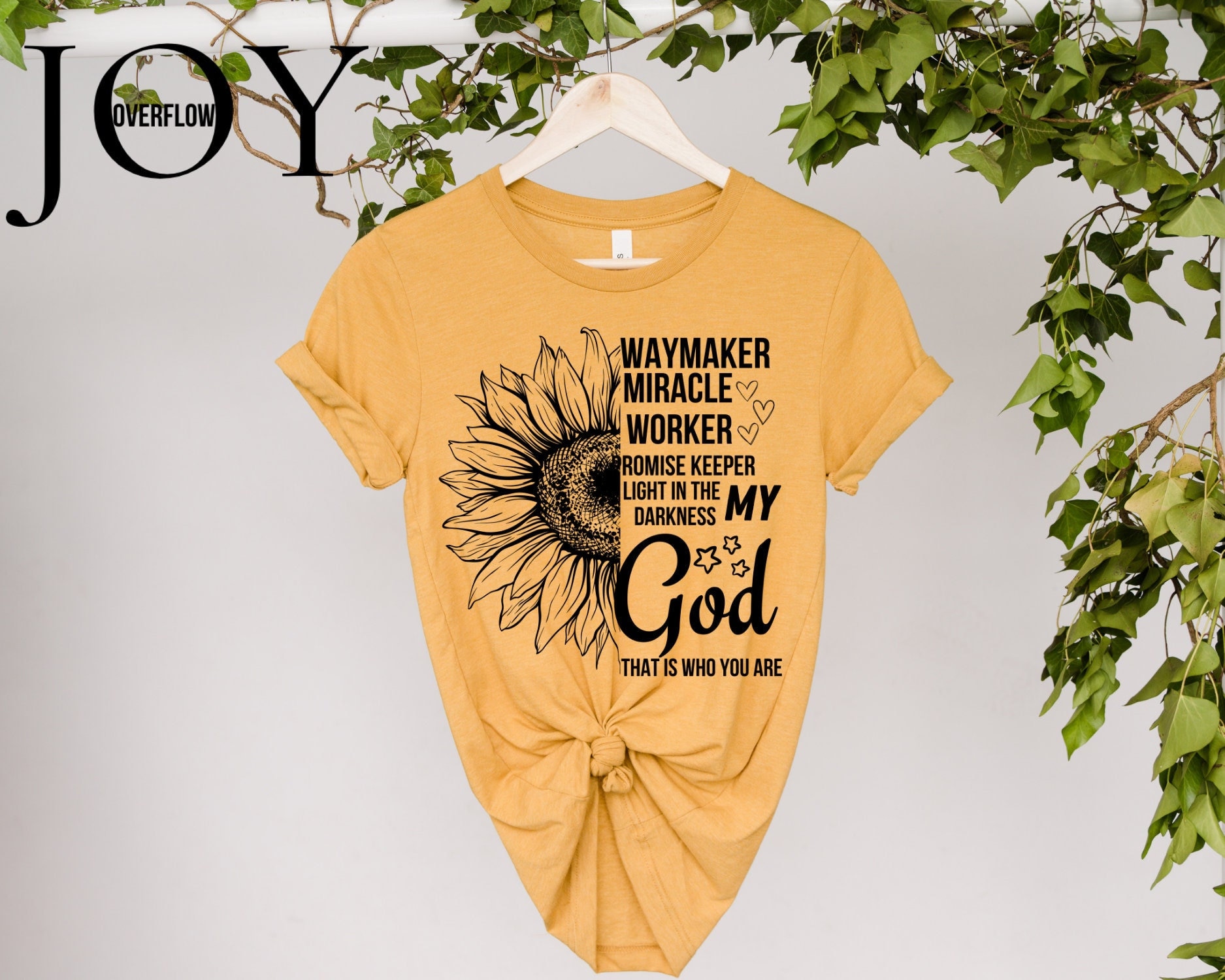 Way Maker Svg Sunflower Png Christian Svg Motivational Svg - Etsy
