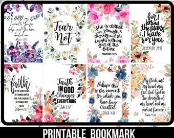 Printable Notecards, Cute Note Cards, Floral Bible Verse Cards, Scripture Cards, Christian Cards, Bible Verse Cards, Bible Journal Cards