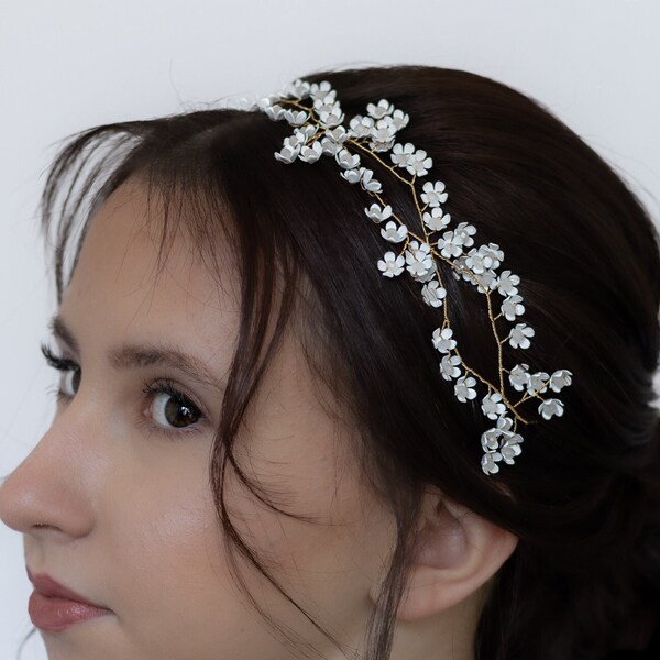 Braut Haarschmuck Hochzeit Haarranke Haarrebe