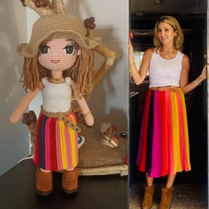 Best Easter Gift,, Look a Like Doll, Best Gift, Amigurumi Doll, Customized Doll, Gift For Her, Sleep Mate, Personalized Doll,Mini Me Doll