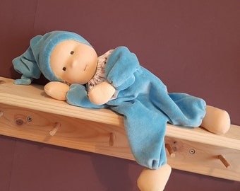 Baby-Dusche-Geschenk, Geschenk für sie, Geschenk für ihn, Waldorf Schlaf Partner, Bio Stoffpuppe, bestes Geschenk zu Ostern, Baby-Dusche-Geschenk, Geschenk für sie, Geschenk für ihn