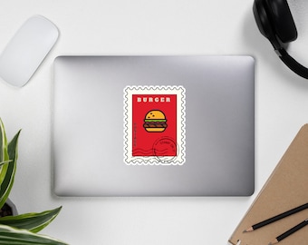 Burger - Aufkleber