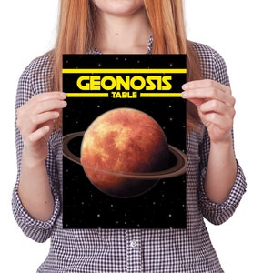 Star Wars Geonosis Número de mesa de boda / Descarga de tarjetas de nombre, Tarjeta de asiento digital instantánea Papelería de boda