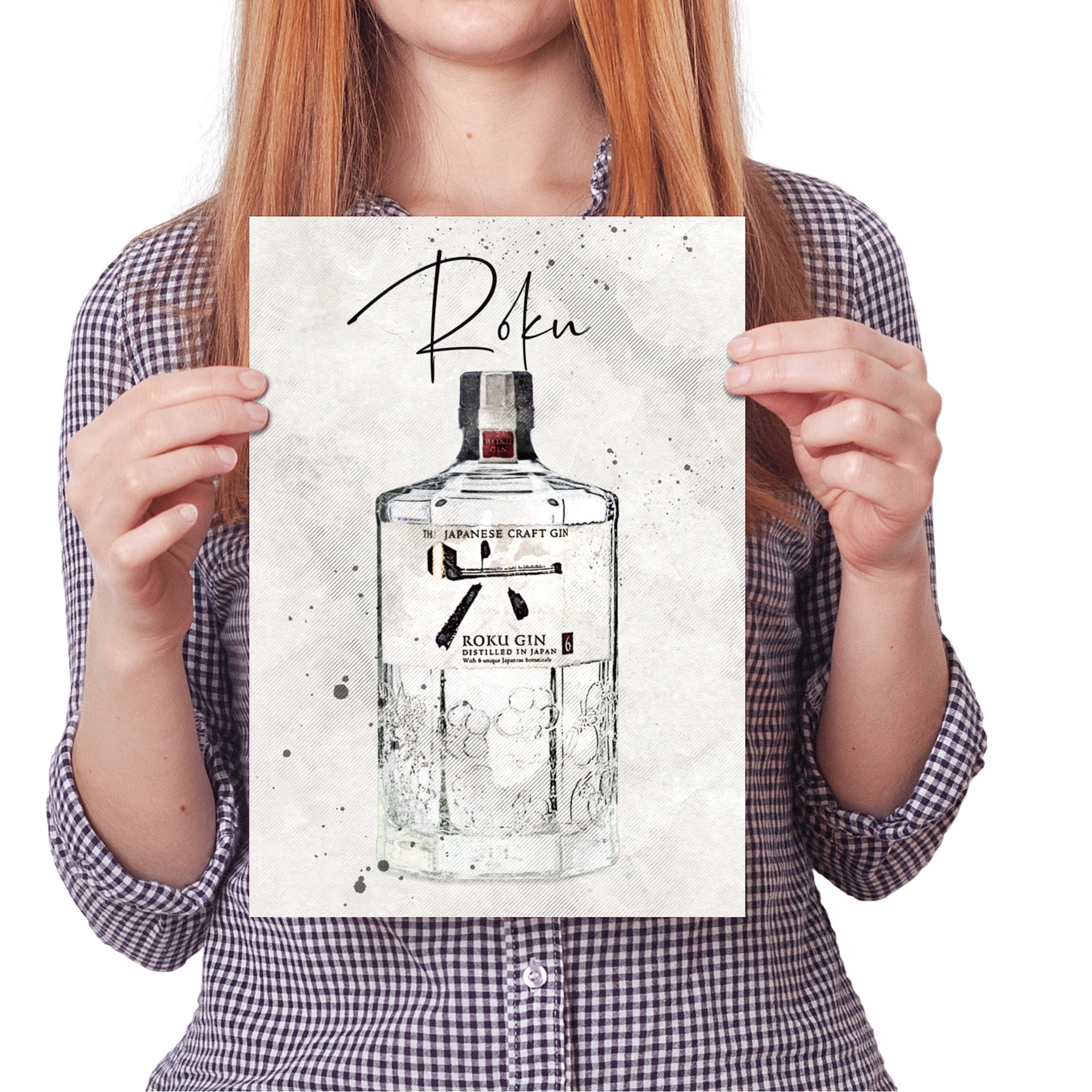 ROKU GIN Resin art