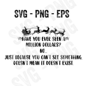 Santa Clause Christmas SVG, Santa Believe Quote, Cute Kids Movie, Christmas Movie Mug Design, Prints, Instant Download, Cricut, Png