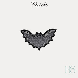 Spooky Vibes - Fledermaus Bügelbild | Halloween Kleidung & Taschen Decor