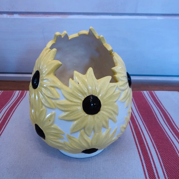 Egg Shaped Vase Etsy