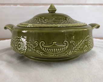 1968 Canonsburg Pottery Covered Casserole Dish