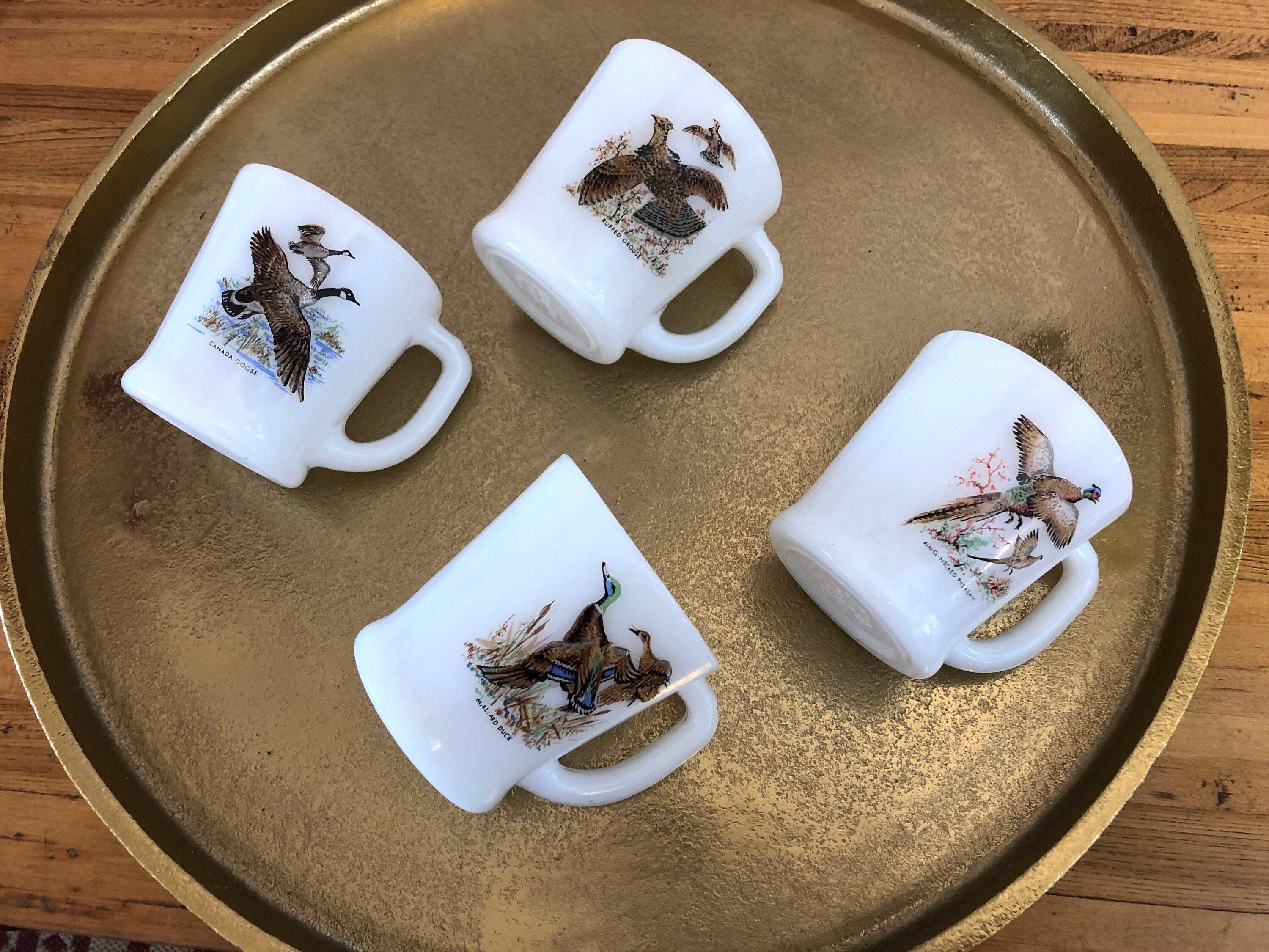 Fire King Game Birds - Etsy