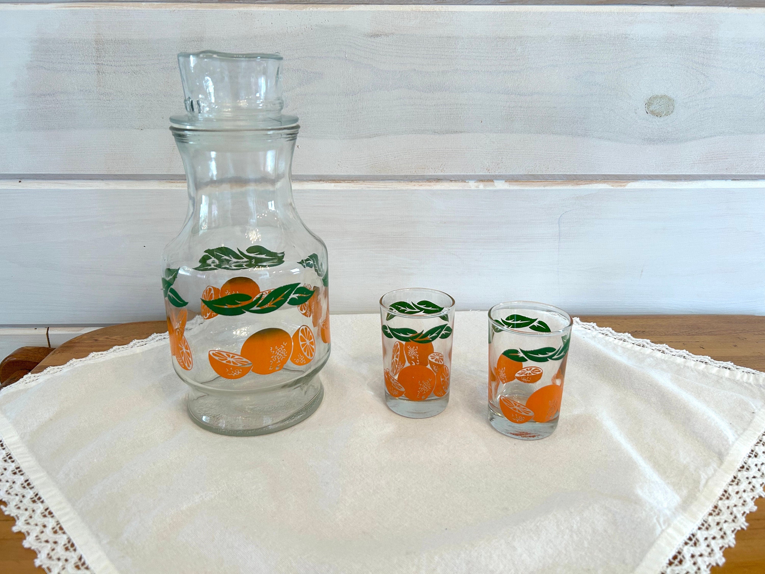 70s Orange Juice Decanter – The Cliffrose