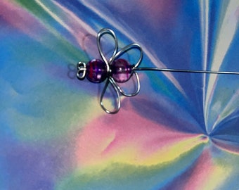 Glass drizzle Butterfly bookmark