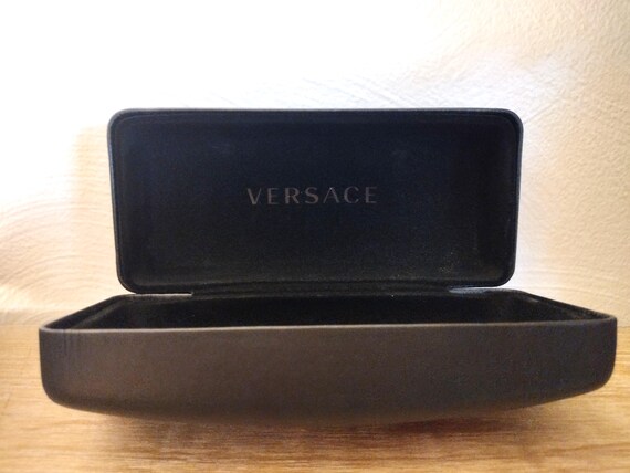 Sunglasses Case | Black Faux Leather Eyewear Prot… - image 6