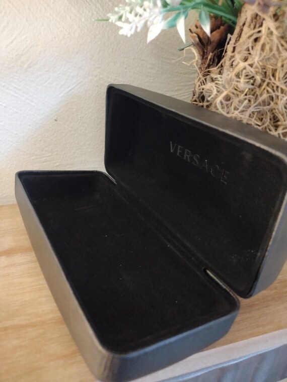 Sunglasses Case | Black Faux Leather Eyewear Prot… - image 5