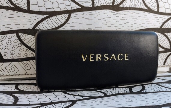 Sunglasses Case | Black Faux Leather Eyewear Prot… - image 2