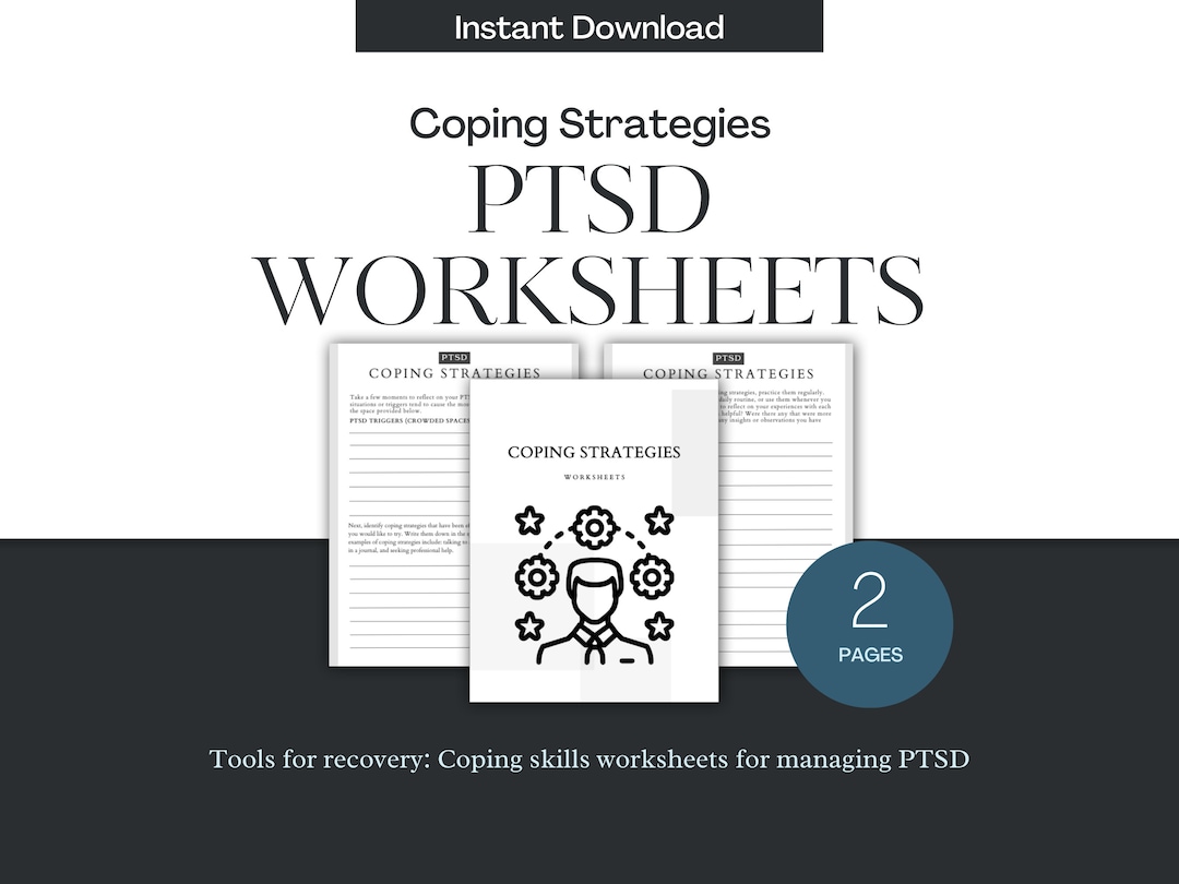 Coping With PTSD: Printable and Digital Mental Health - Etsy