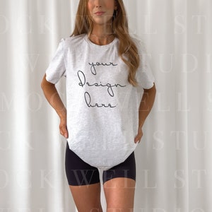 Bella Canvas 3001 Mockup | Ash 3001 mockup, 3001 mockup, tshirt mockup, oversized shirt mockup, shirt mockup, bella canvas mockup, 3001 Ash