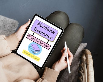 Absolute Beginner's Guide To Korean | Beginner Korean Textbook