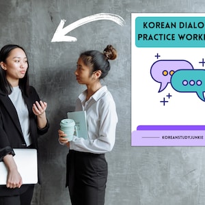 Korean Dialogue Practice Workbook, Korean Grammar For Speaking, How to Speak Korean