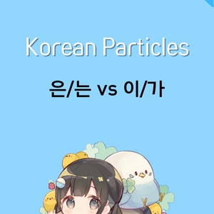 이/가 vs 은/는 Practice Worksheets, Korean Particles Worksheets, Korean Practice Worksheets