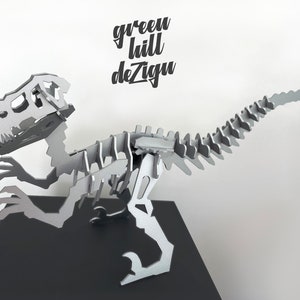 Raptor Metal - Dinosaur 3D puzzle