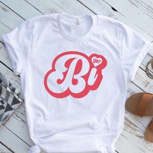Retro Bi Pride T-Shirt: Bisexual Symbol Tee