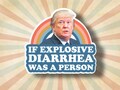 If Explosive Diarrhea Was a Person, Funny Anti Trump Sticker, Liberal Stickers, Fuck Trump, Trump Stickers, Leftist Sticker