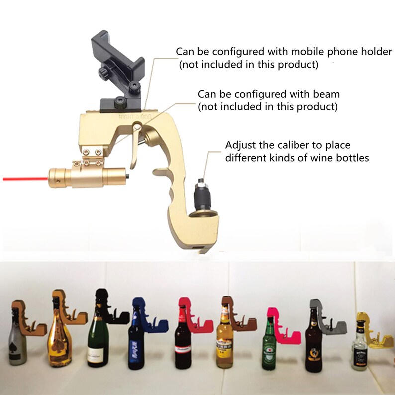 Champagne Wine Bottle Beer Gun Shooter Tool Etsy