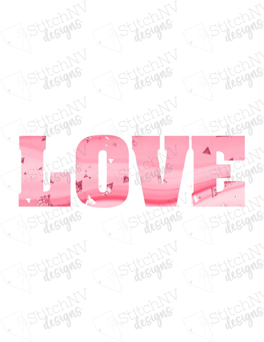 LOVE Valentines Day Png Love Pink Valentines Day Sublimation Design ...