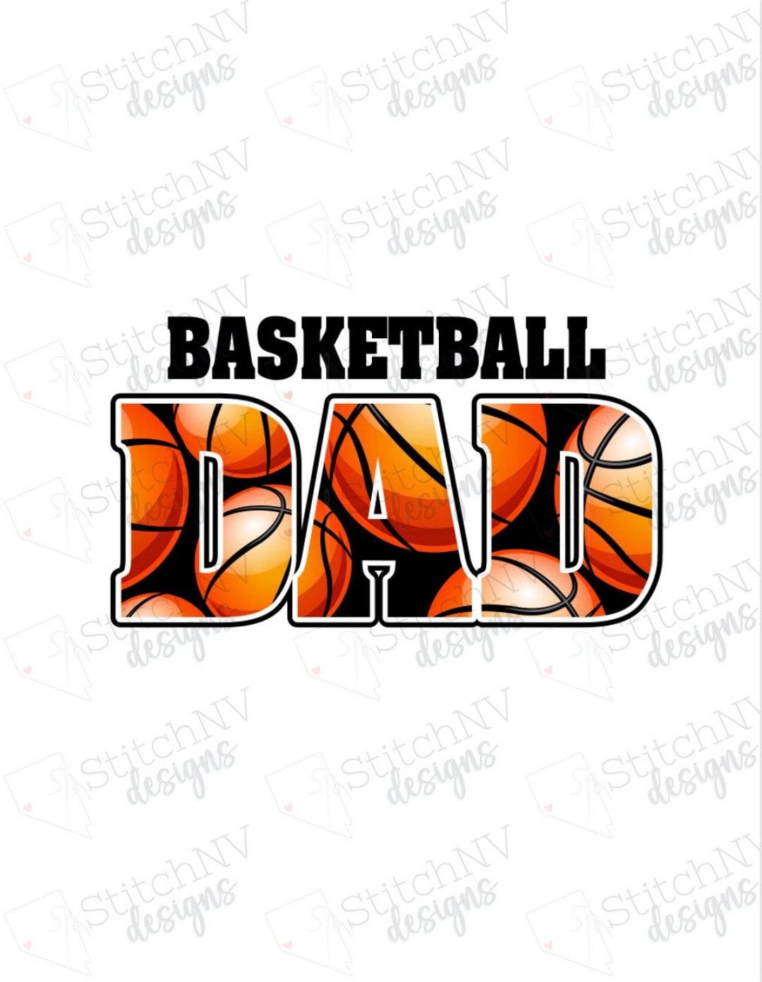 Basketball Dad PNG Basketball Dad Sublimation Design Basketball Dad DTG